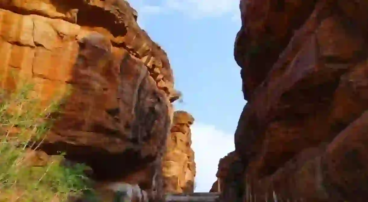 Rock formations in Karnataka, India