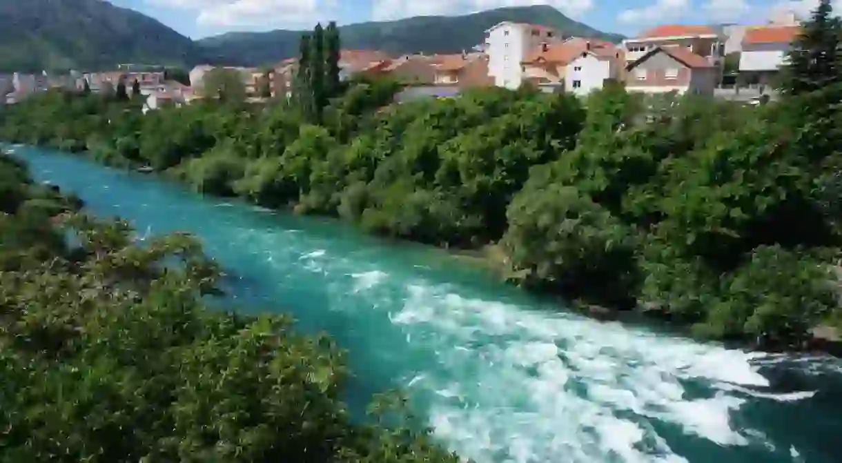 River Neretva Mostar