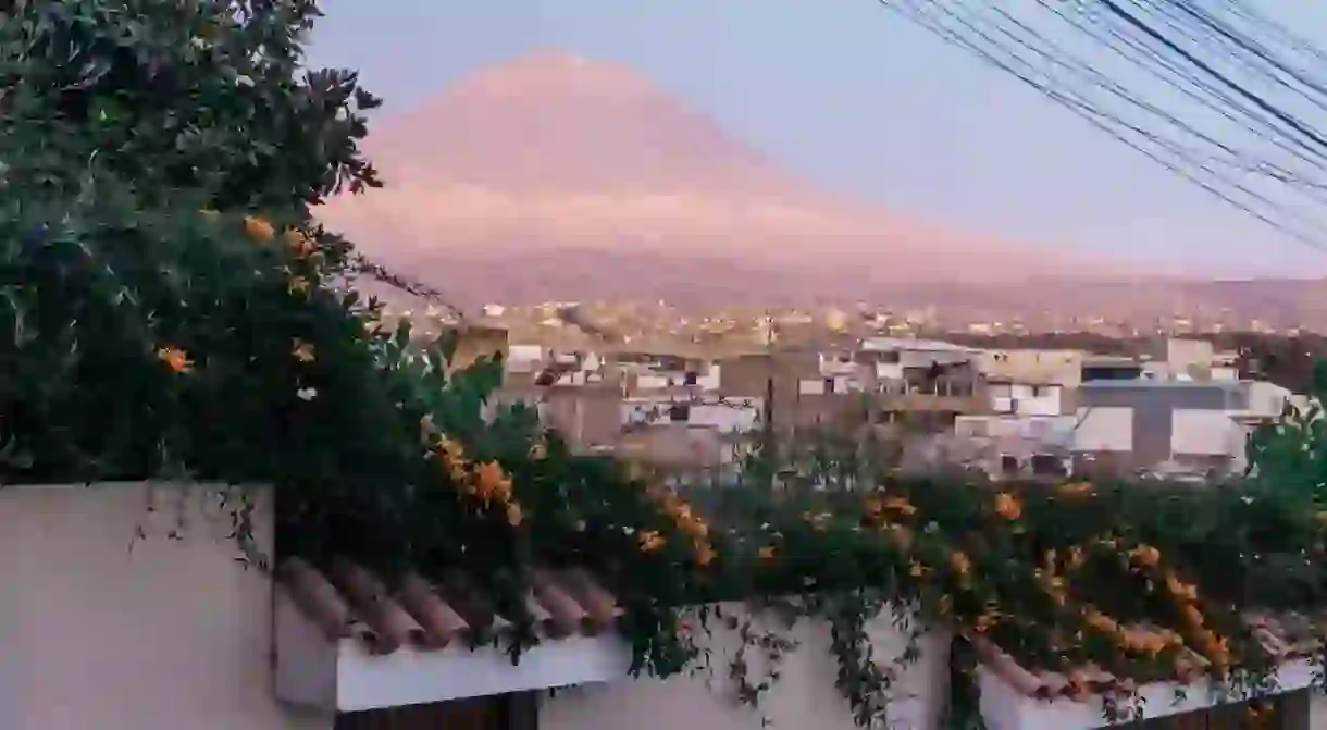 A look at El Misit from Arequipa