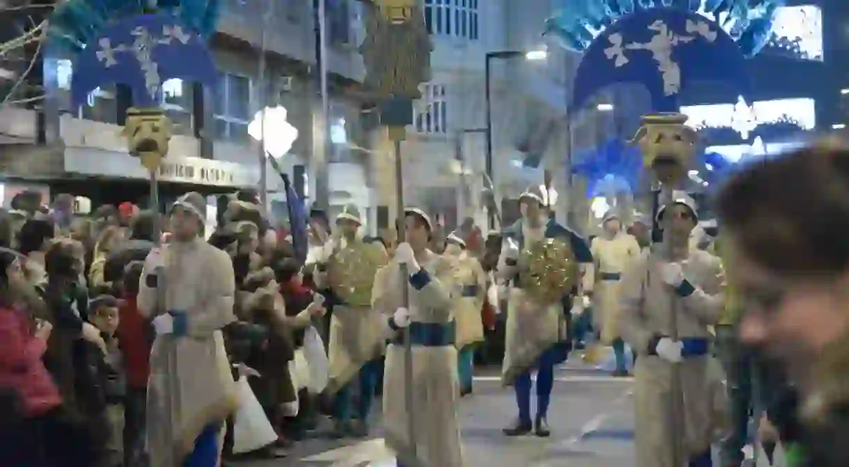 A Kings Day parade in Granada, Spain; StockphotoVideo/Shutterstock