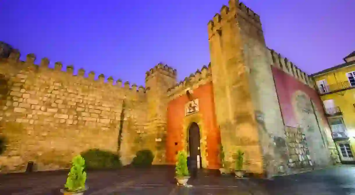 The main entrance to Sevilles Alcazar palace; Sean Pavone/shutterstock