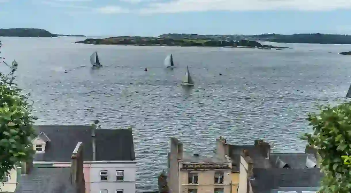 Spike Island from Cobh