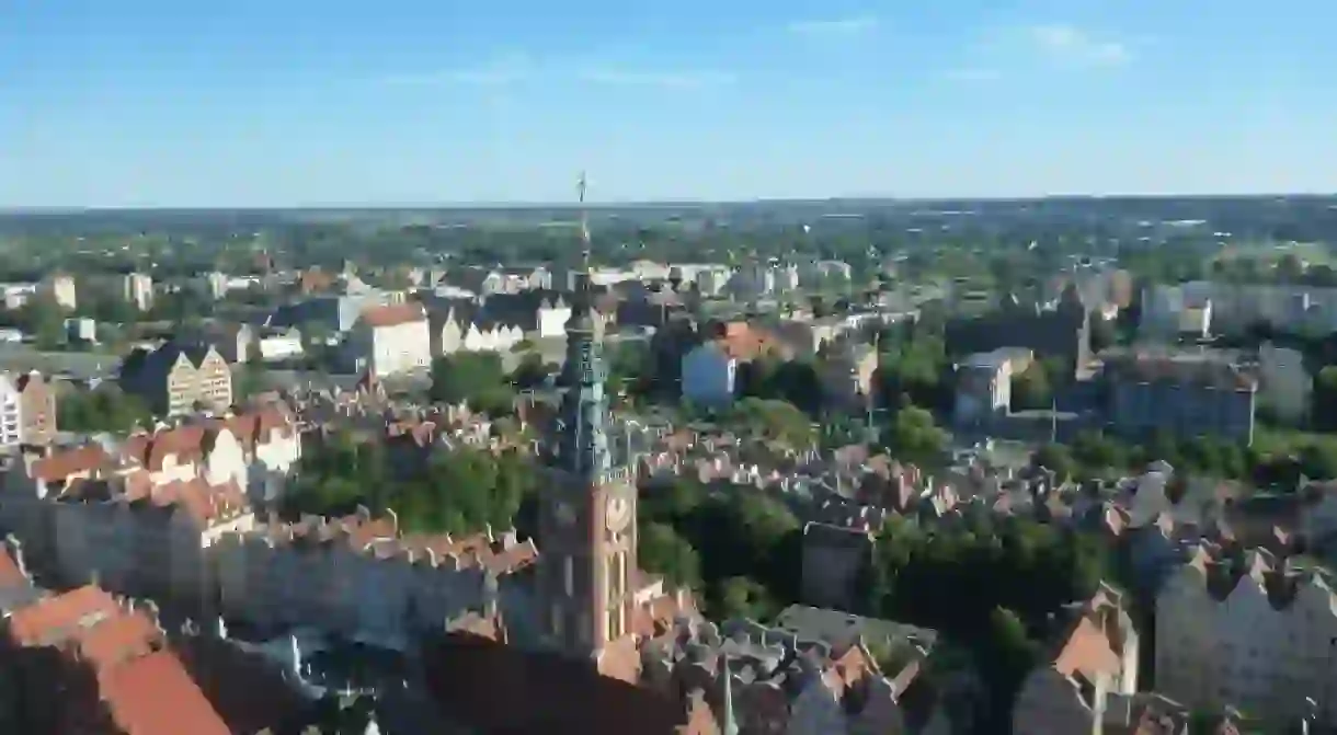 View from top of St Marys Church