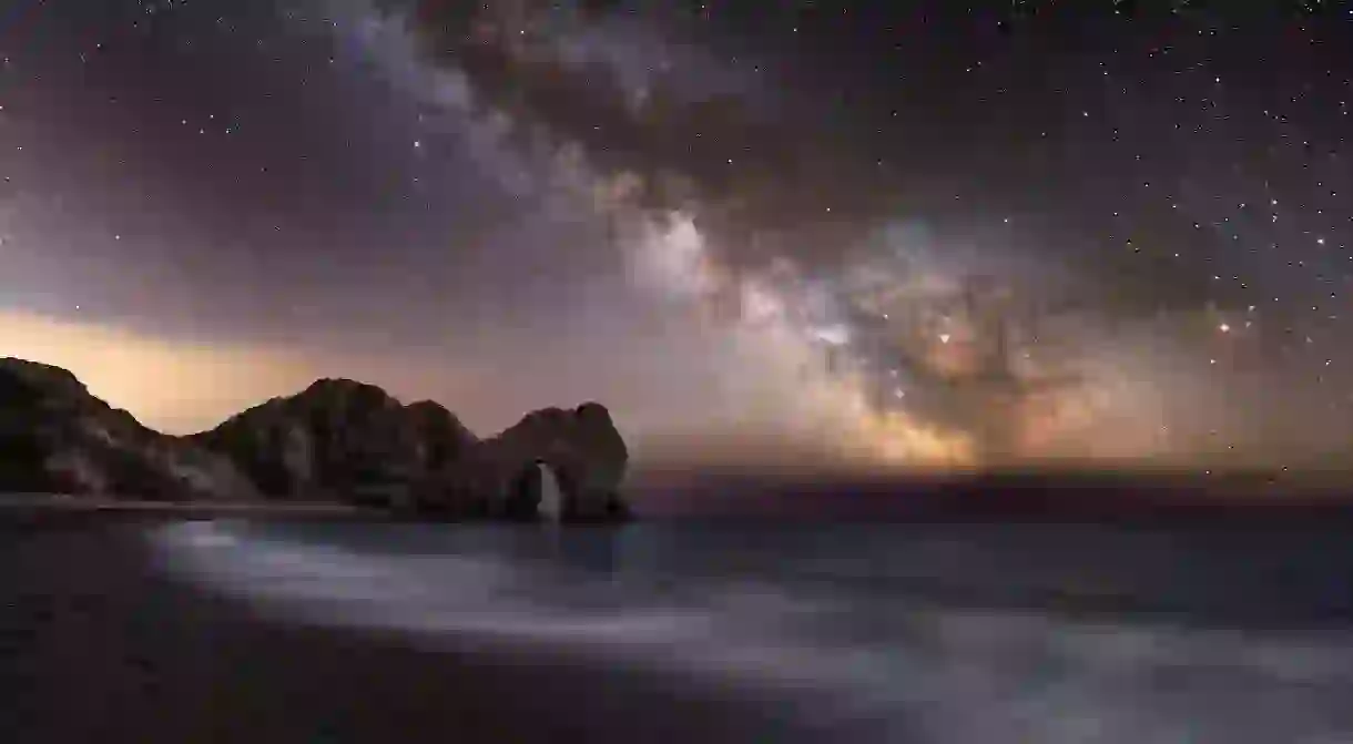 Will Milner, Durdle Door and the Milky Way, Dorset, 2017