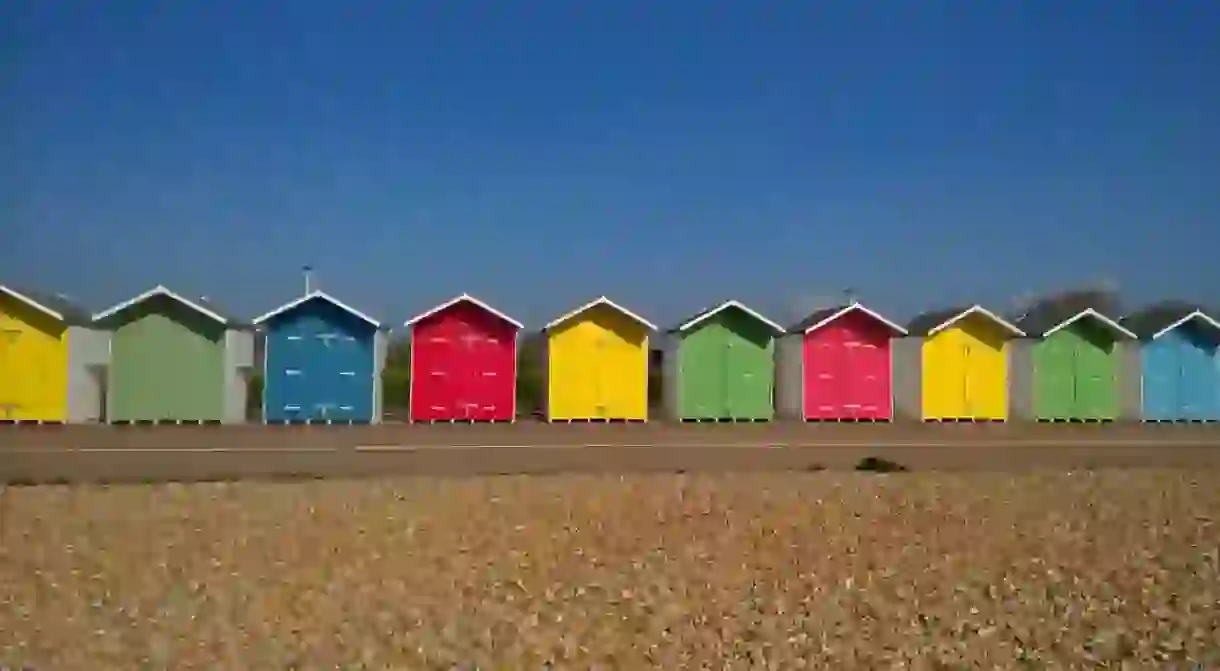 Eastbourne beach huts