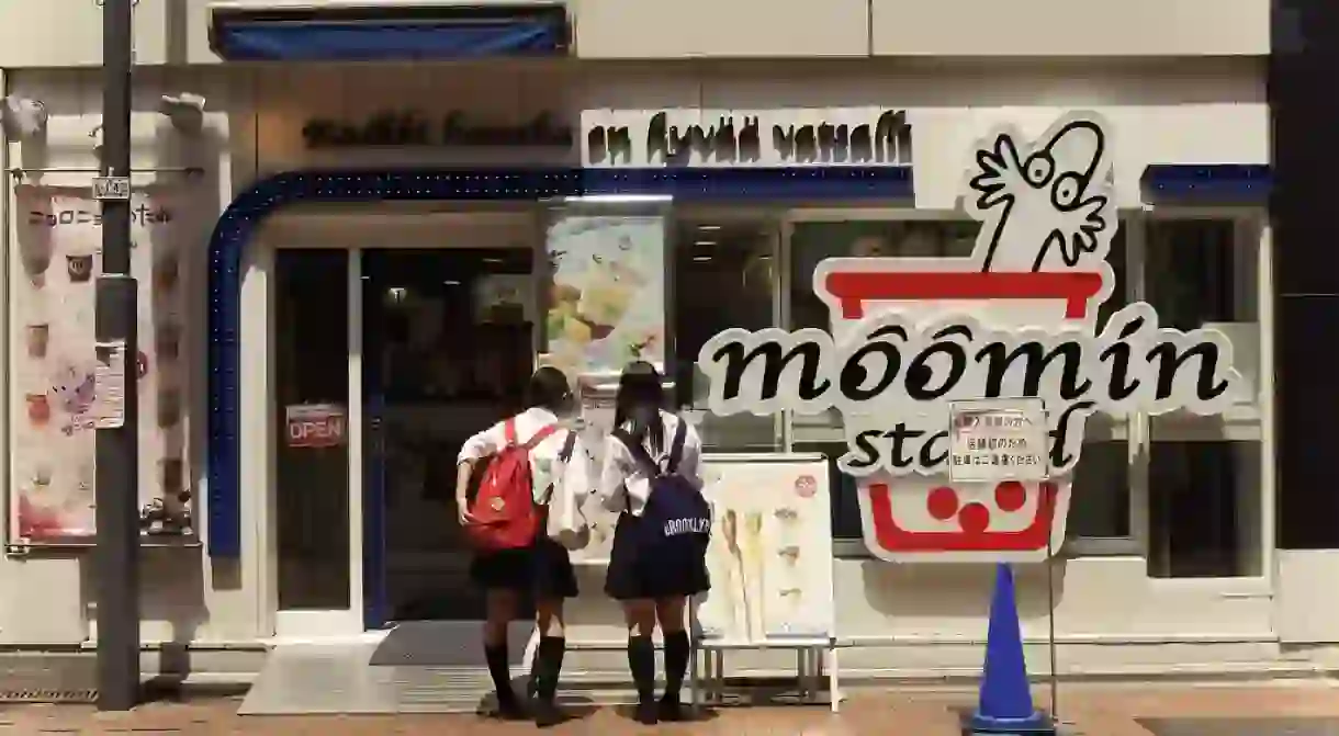 Moomin Stand in Tokyo