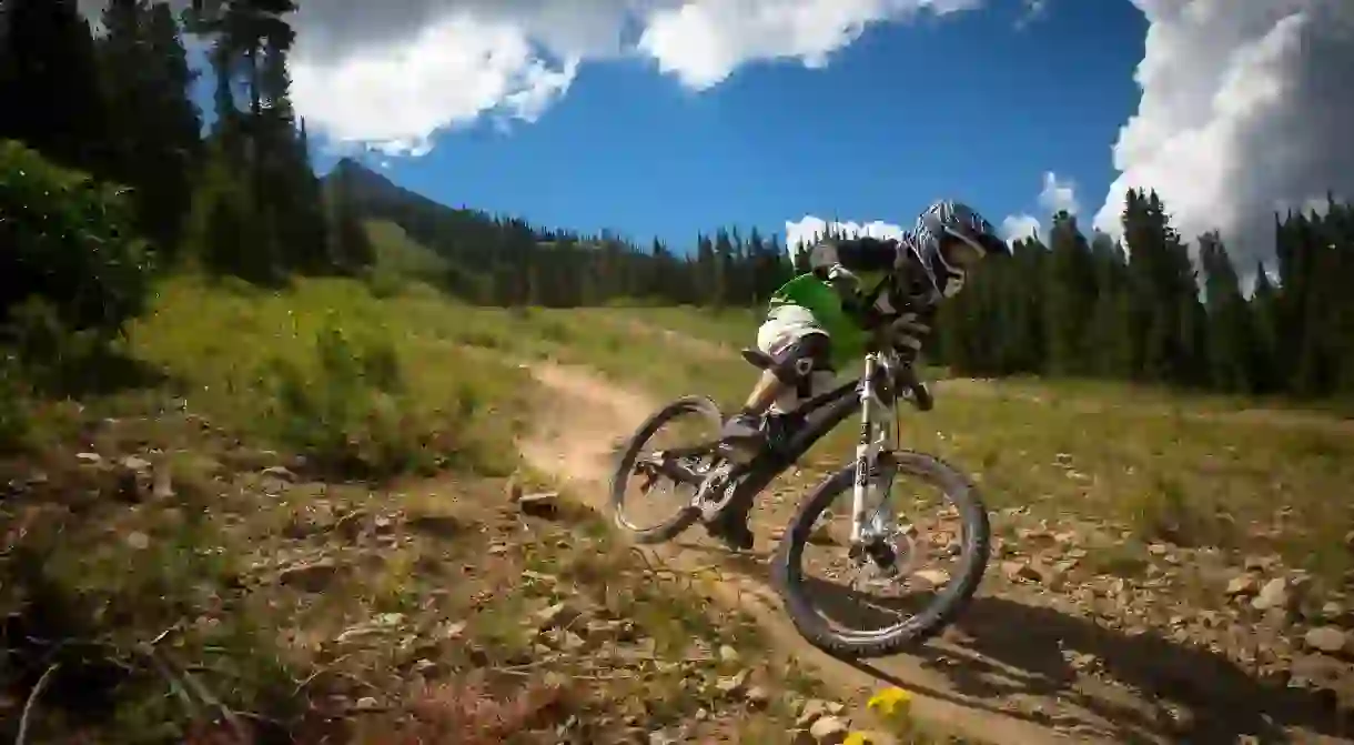 Mountain biking in Colorado