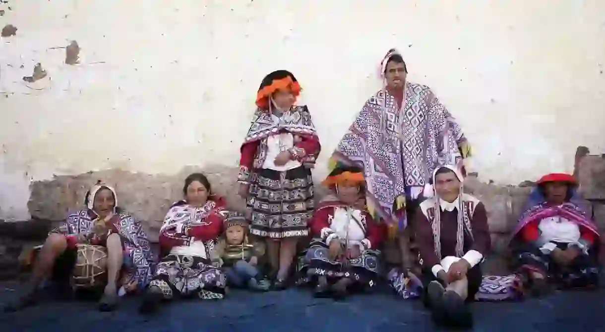 Cusco traditional dress