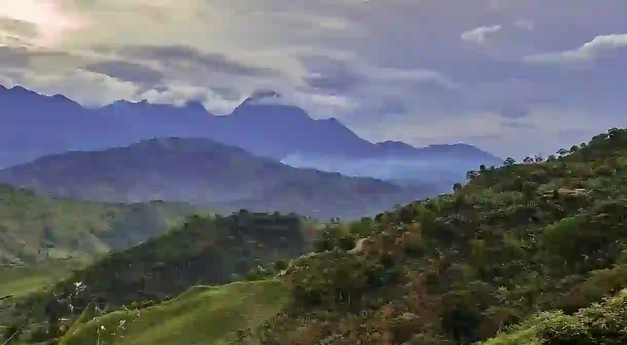 The beautiful mountains of southern Antioquia