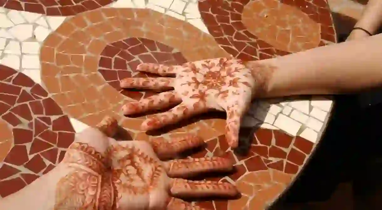 Stunning henna hand designs