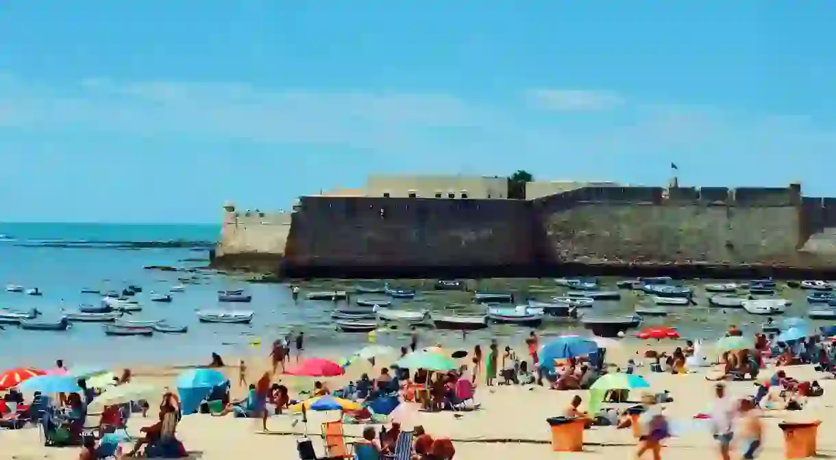 Playa La Caleta, Cádiz; ijclark/flickr