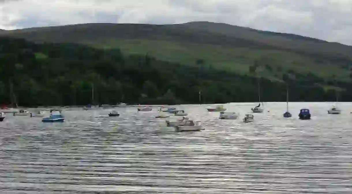 Boats on Loch Tay