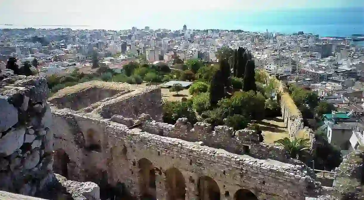 View of Patras from the Castle