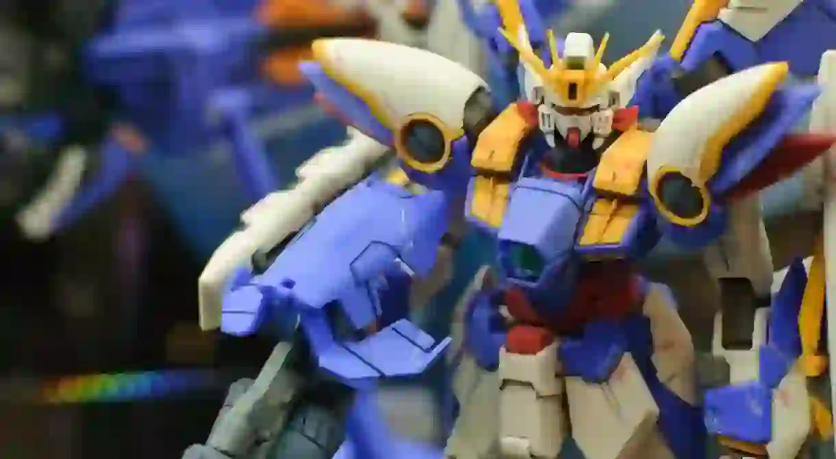 Realistic gundam figurine, perfect for collectors