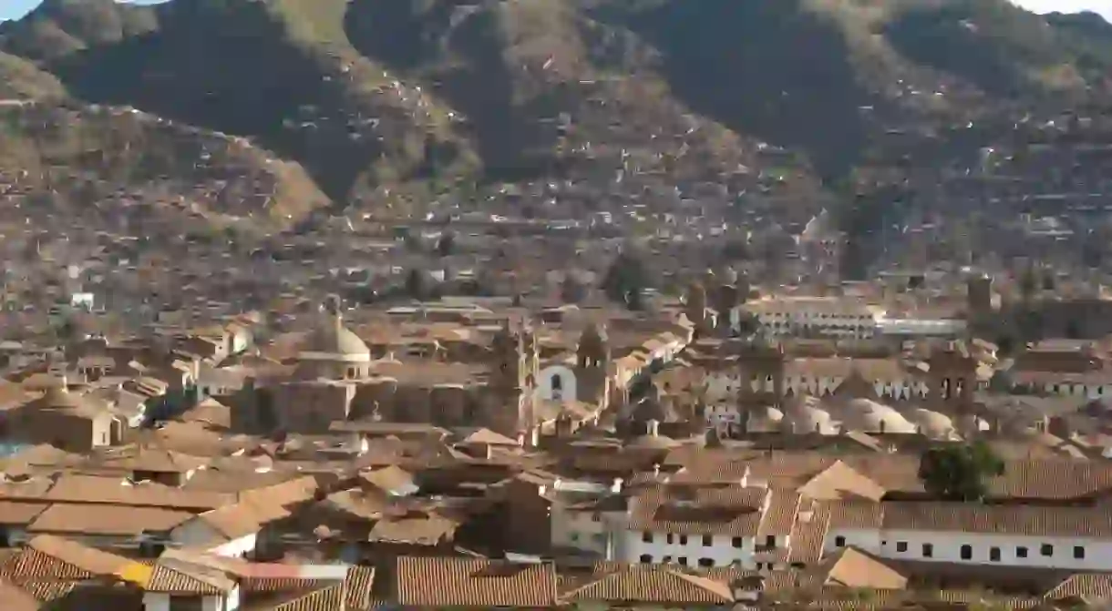 The view from a mirador in San Blas