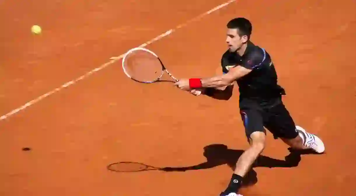 Serbian tennis superstar Novak Djoković