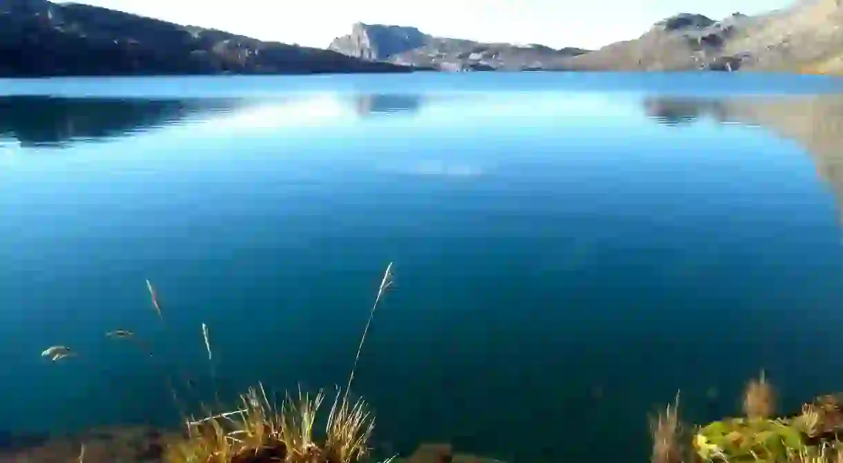 Glacial lake in El Cocuy National Park