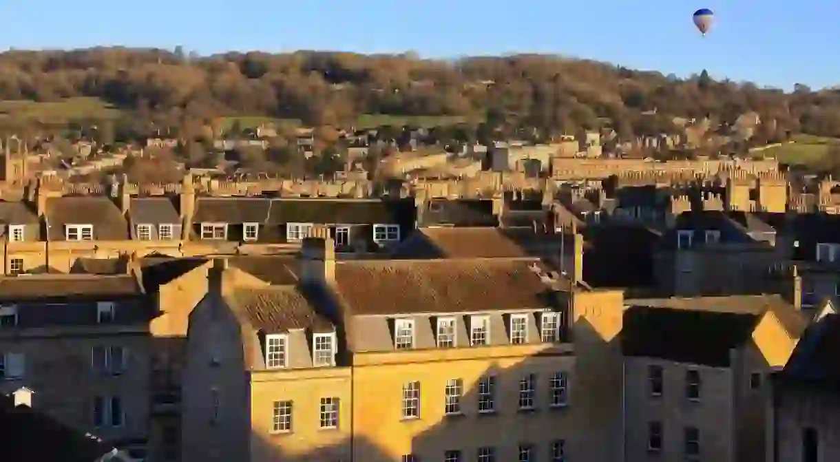 Hot Air Balloon over Bath