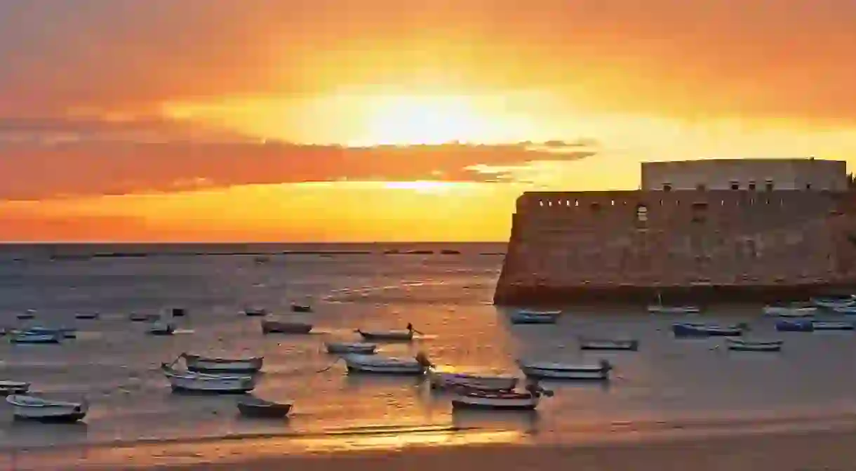 Playa La Caleta, Cadiz