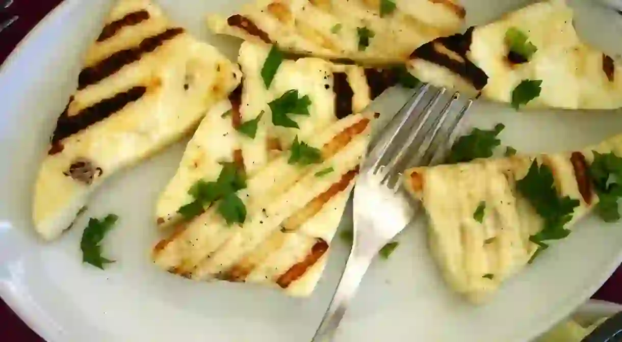 Grilled Halloumi cheese