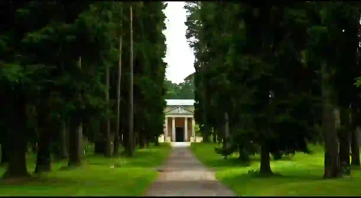 Seven Springs Way at Skogskyrkogarden