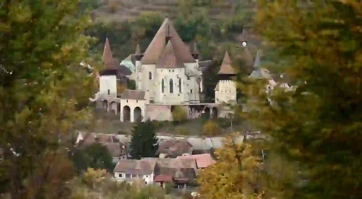 Fortified church in Biertan, Transylvania