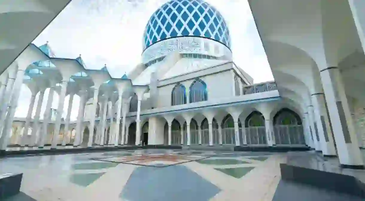 Blue Mosque in Shah Alam