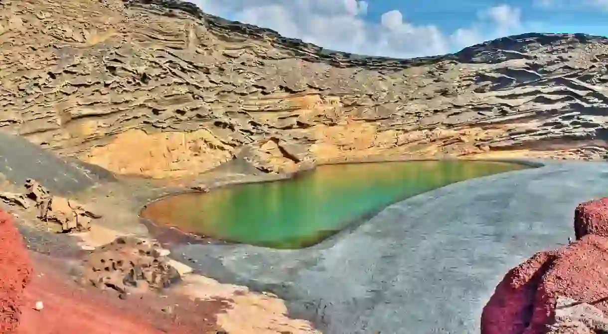 El Golfo Green Lake