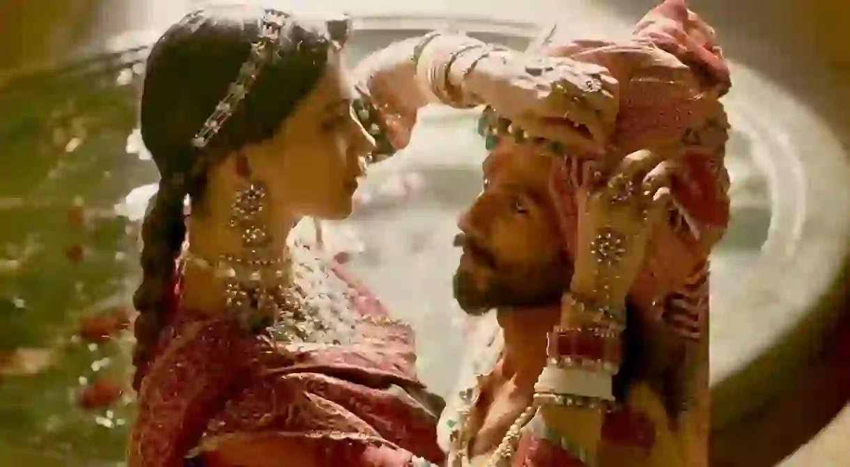 Deepika Padukone and Shahid Kapoor in Padmavati