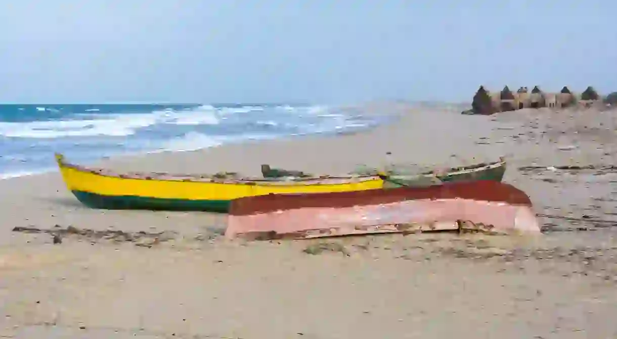 Dhanushkodi in ruins