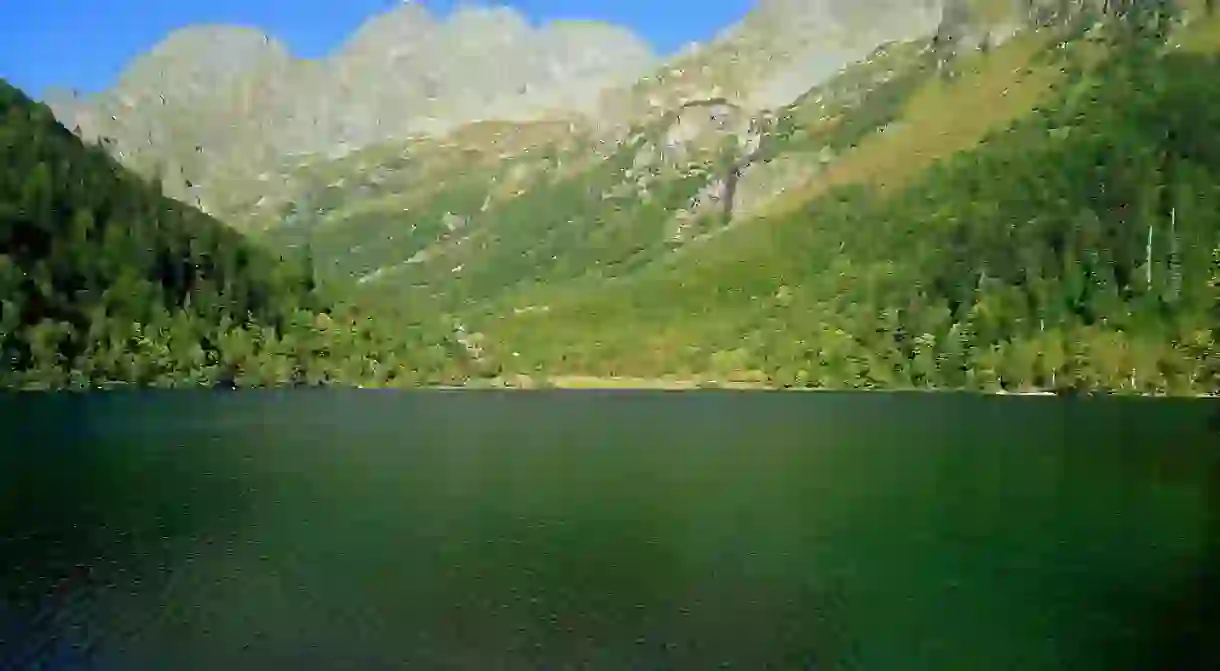 Lake Kardyvach. Sochi