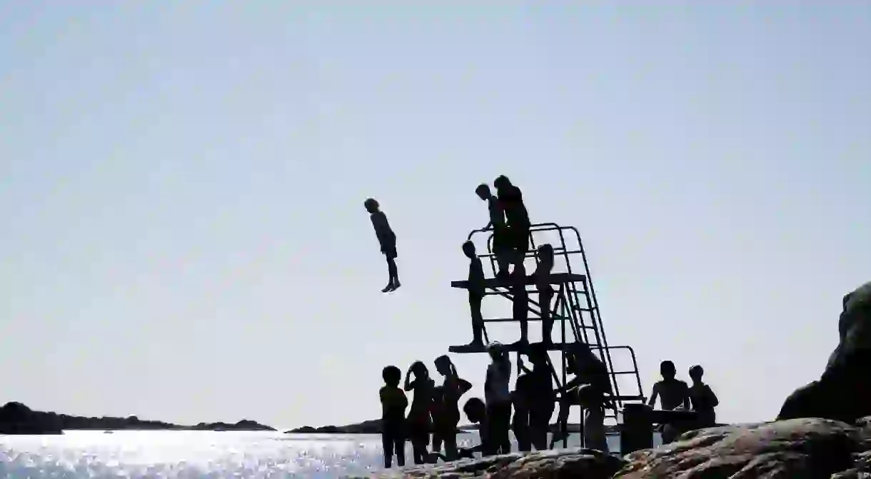 Diving tower outside Gothenburg