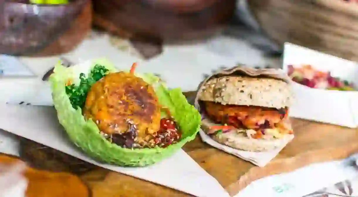 Vegetarian burger