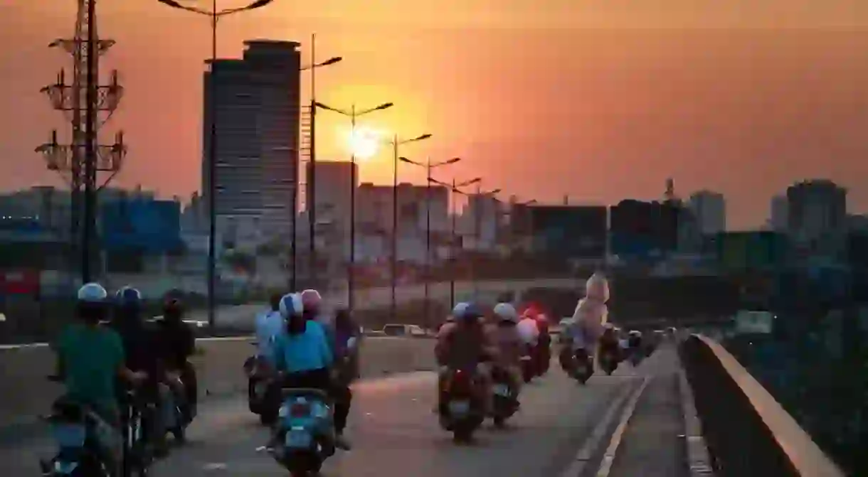 Riding a motorbike in Vietnam can be a beautiful experience