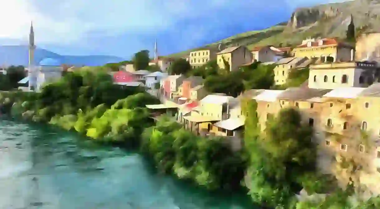 Painting of Neretva River