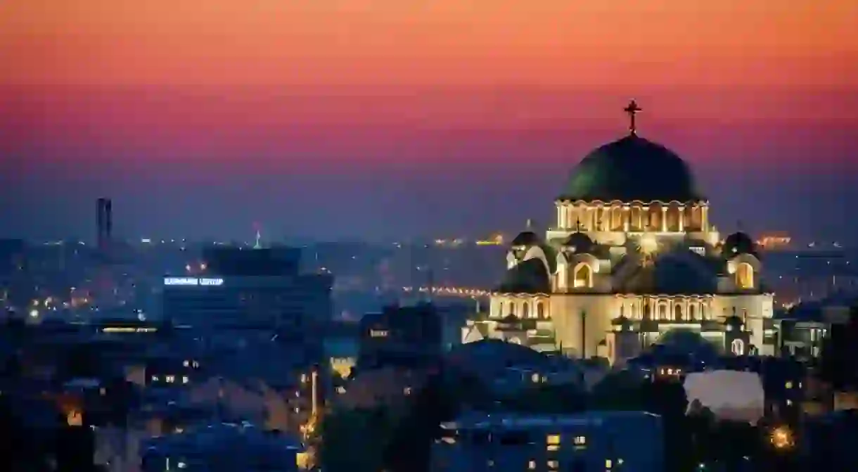 It is difficult to miss Saint Sava Church in Belgrade