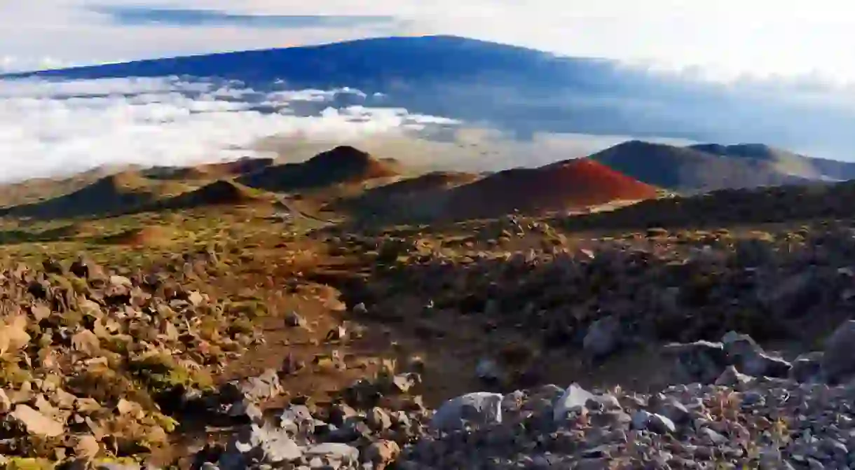 Mauna Loa volcano on the Big Island of Hawaii