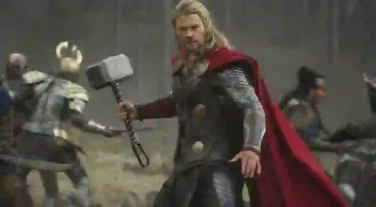 Chris Hemsworth as Thor in Thor-The Dark World (2013)