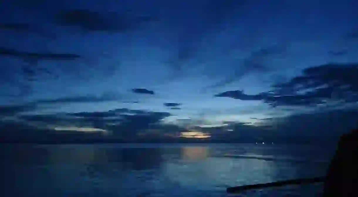 Sunset on Lake Tanganyika