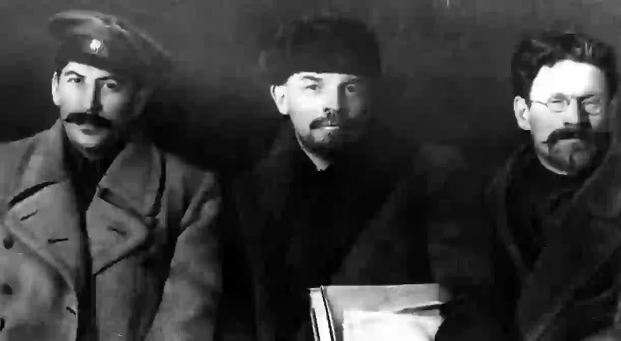 Stalin, Lenin and Kalinin, 1919