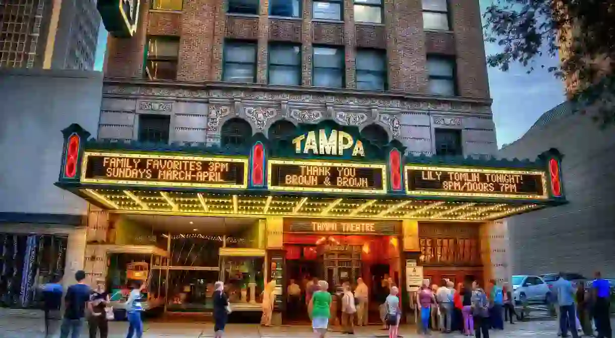 Tampa theatre exteriors