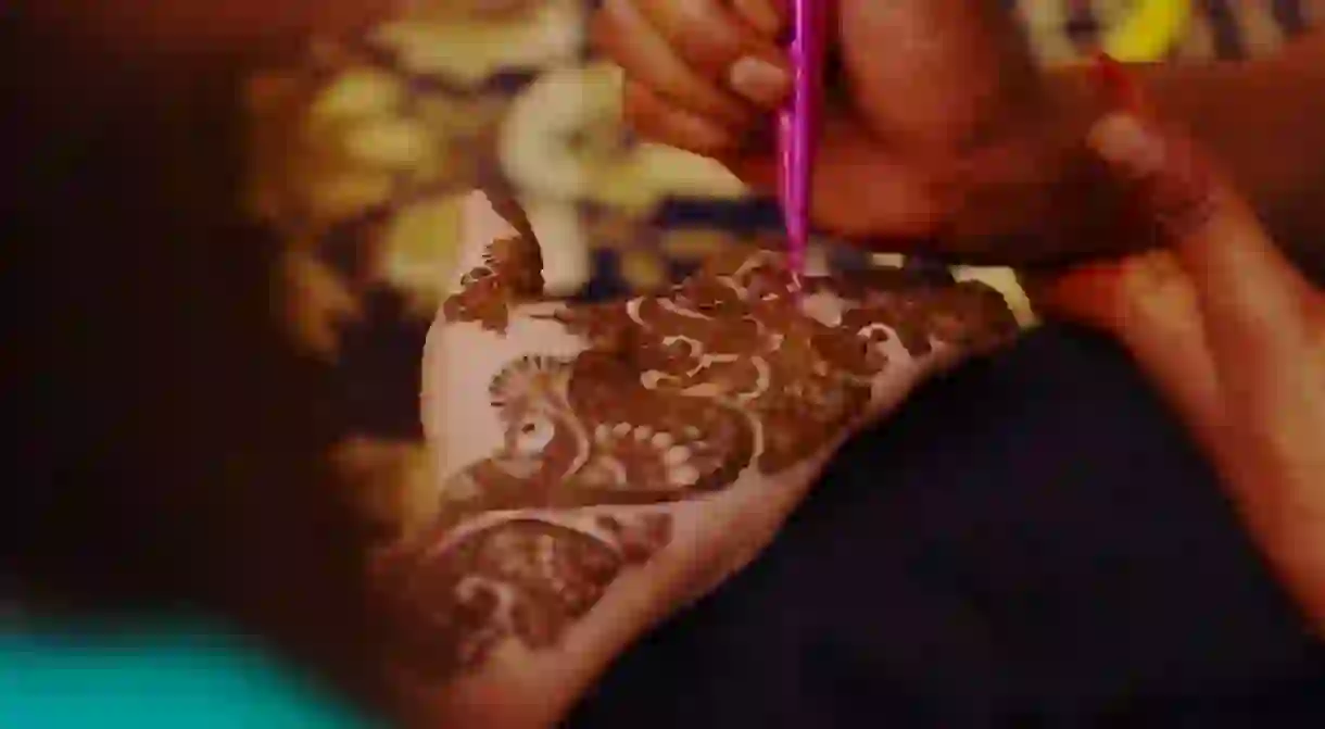 Mehndi at a East Indian Wedding