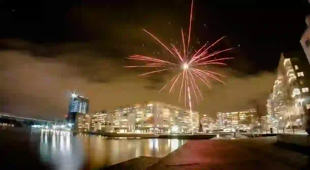 New Years Fireworks in Stockohlm