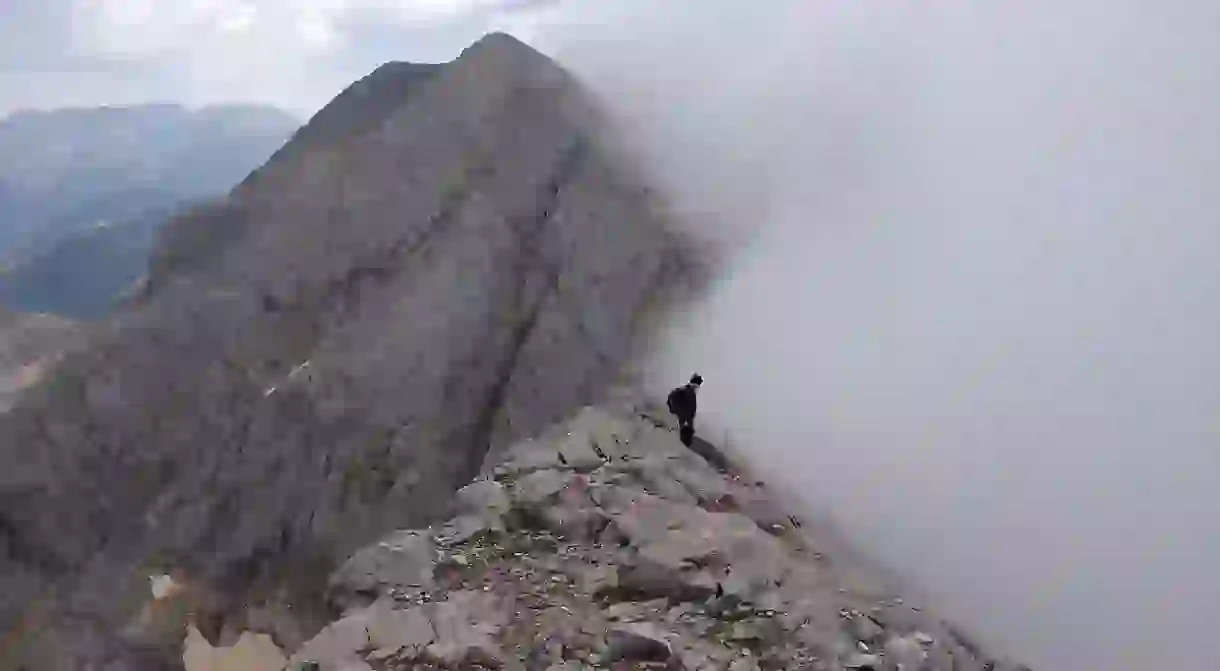 A fog over Koncheto Ridge, Pirin Mountain I