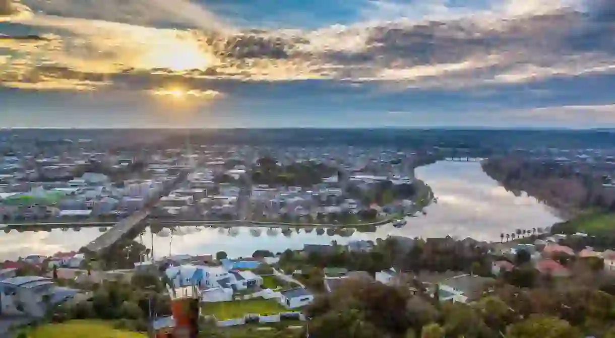 Whanganui River from Durie Hill