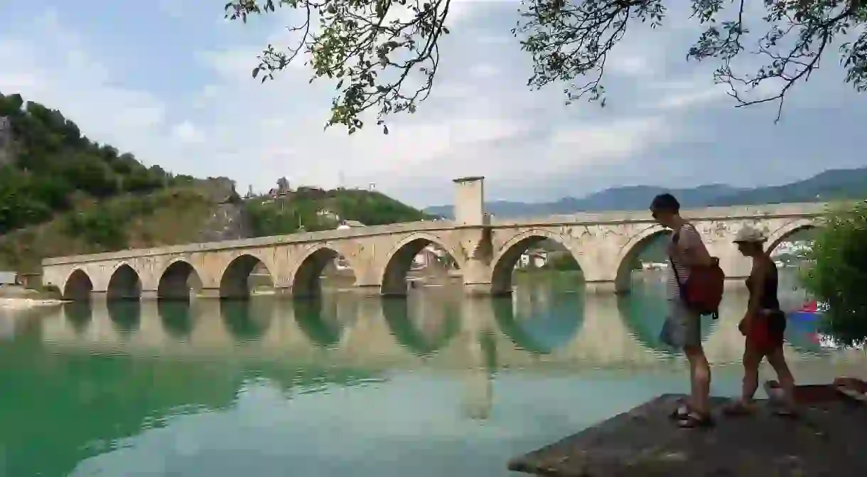 Quite literally, the bridge on the Drina