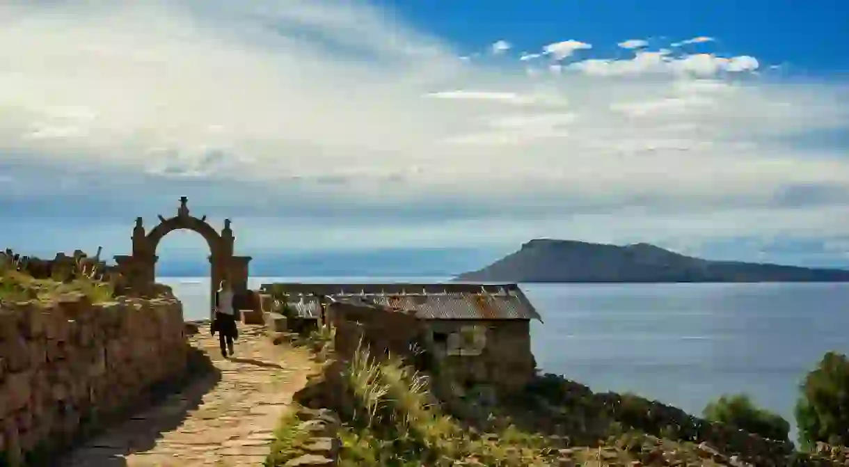 Taquile Island trail