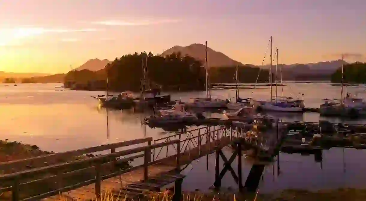 Sunset in Tofino