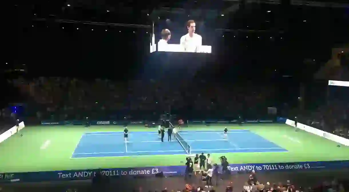 Andy Murray vs Grigor Dimitro at SSE Hydro Glasgow