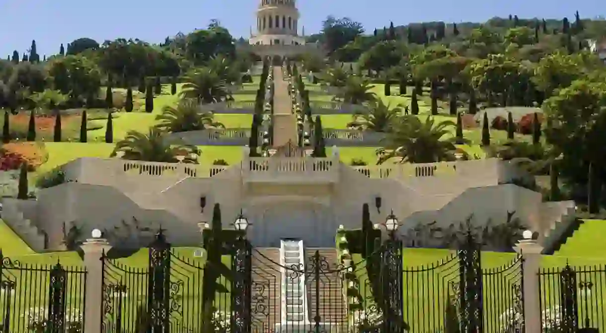 Bahais Gardens in Haifa